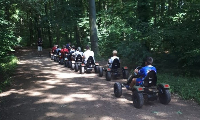 Miete unsere Gokarts -Voller Spaß und Action im Wald © Gokart-Spaß